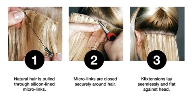 Klix Extensions process steps